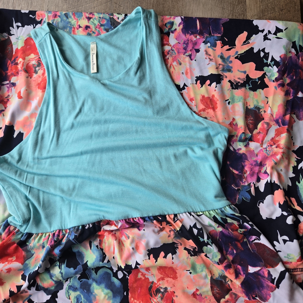 Beeson River Maxi Dress -M - NWOT